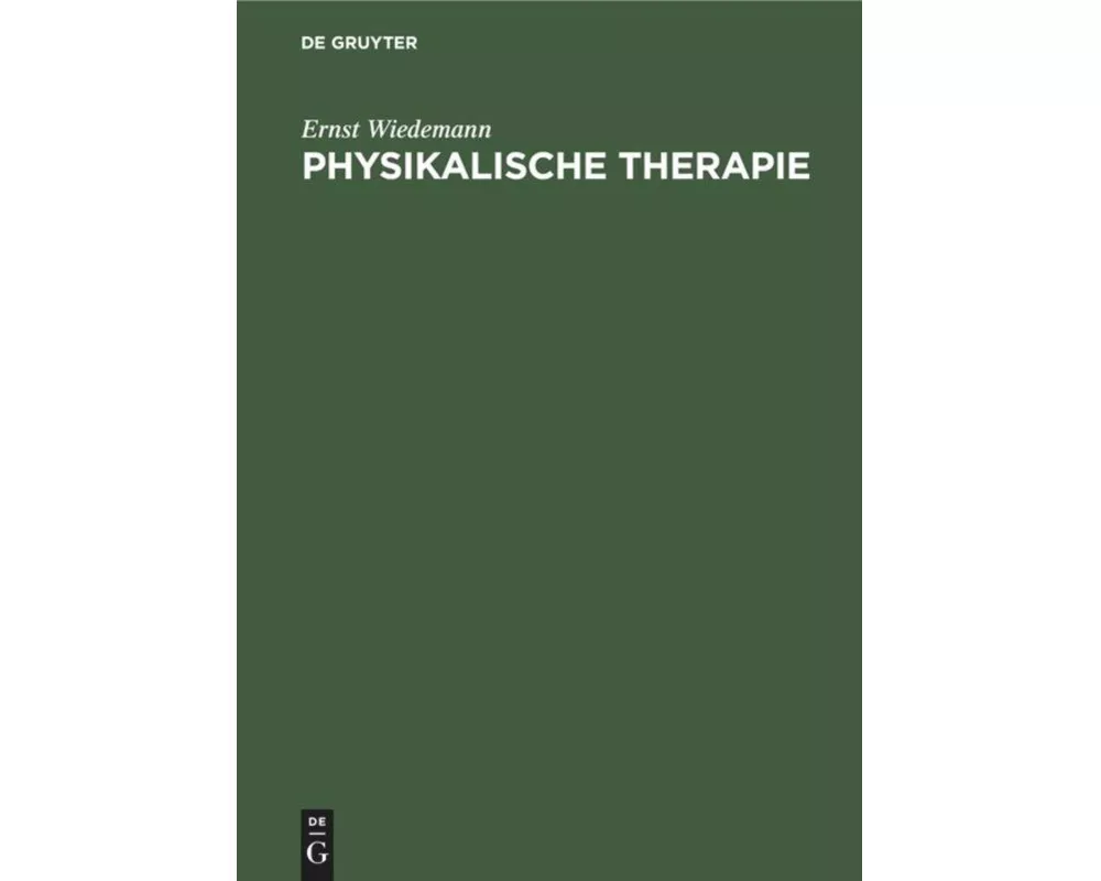 Physikalische Therapie