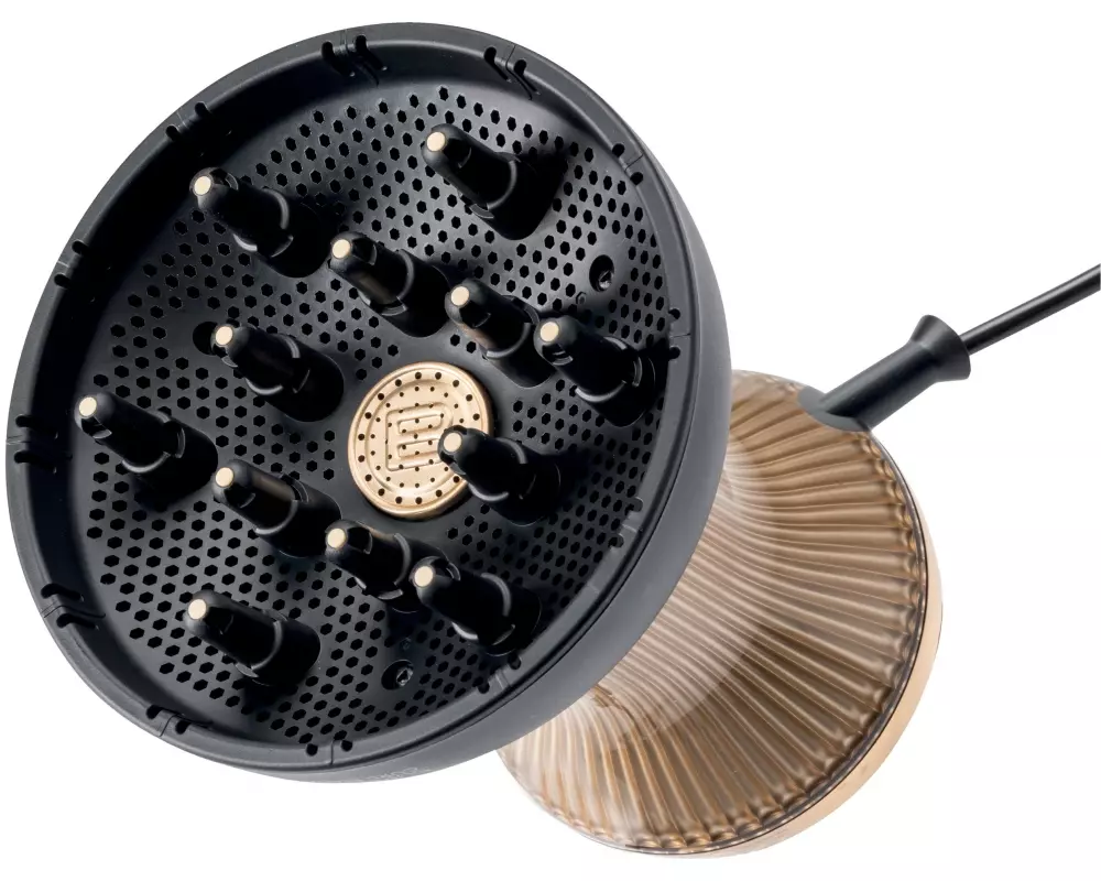 Bellissima Lockenwickler Diffon Schwarz/Gold
