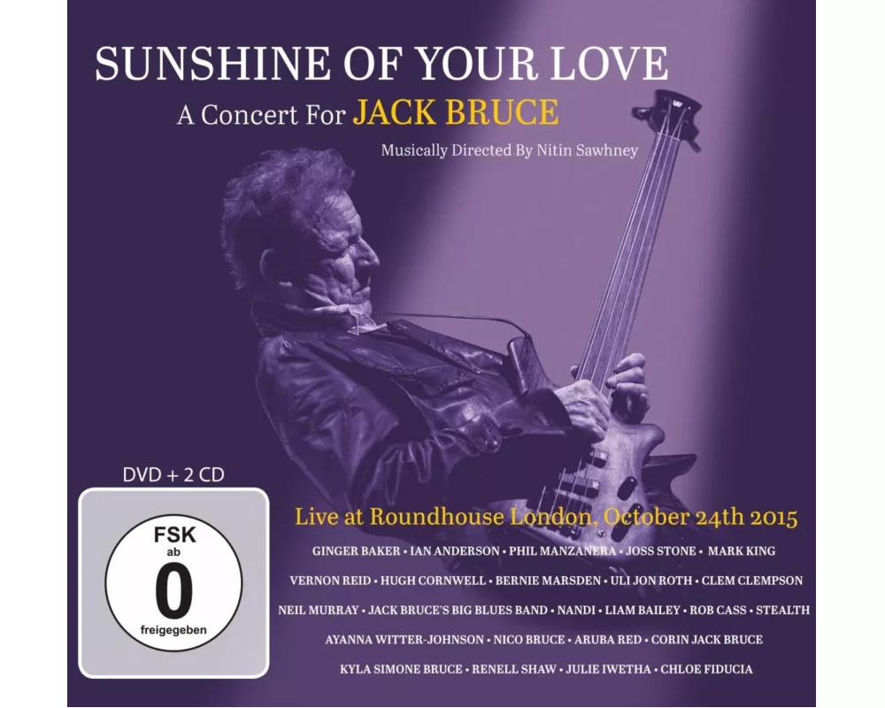 Sunshine Of Your Love - A Concert For Jack Bruce
