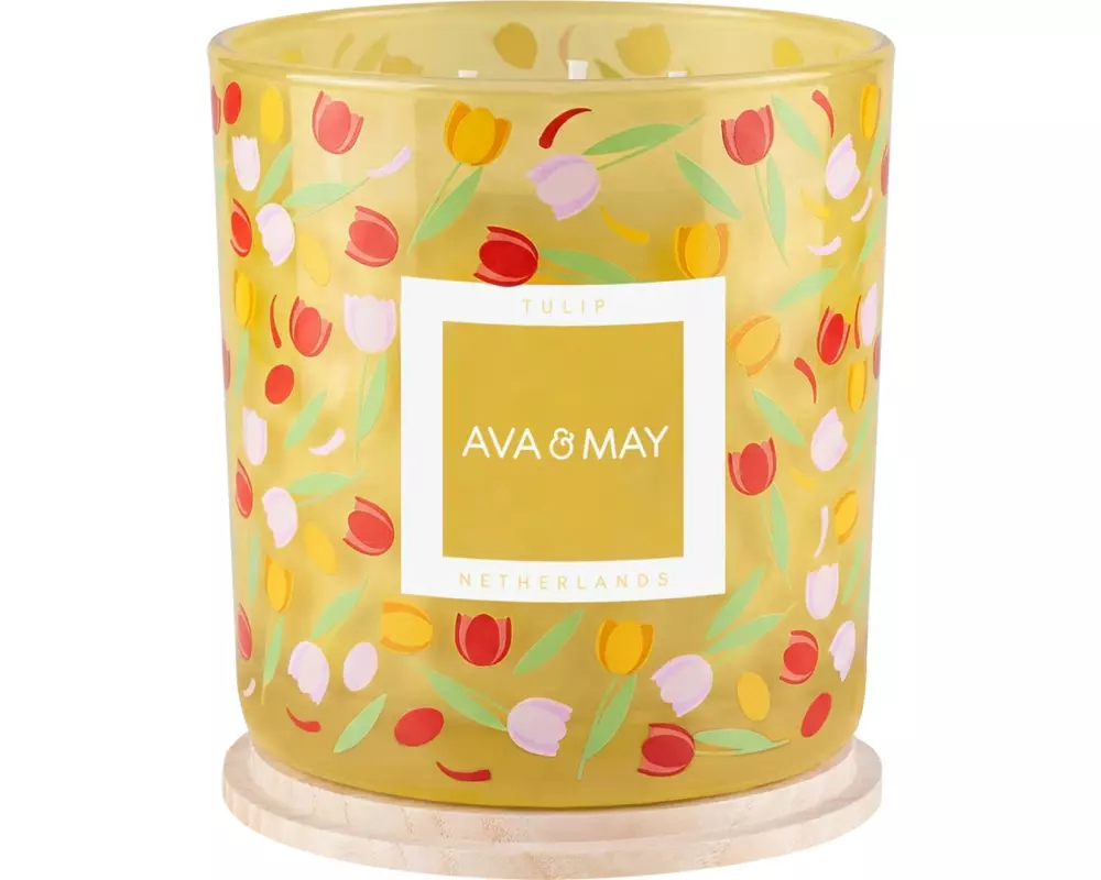 AVA & MAY Duftkerze Tulip 380g