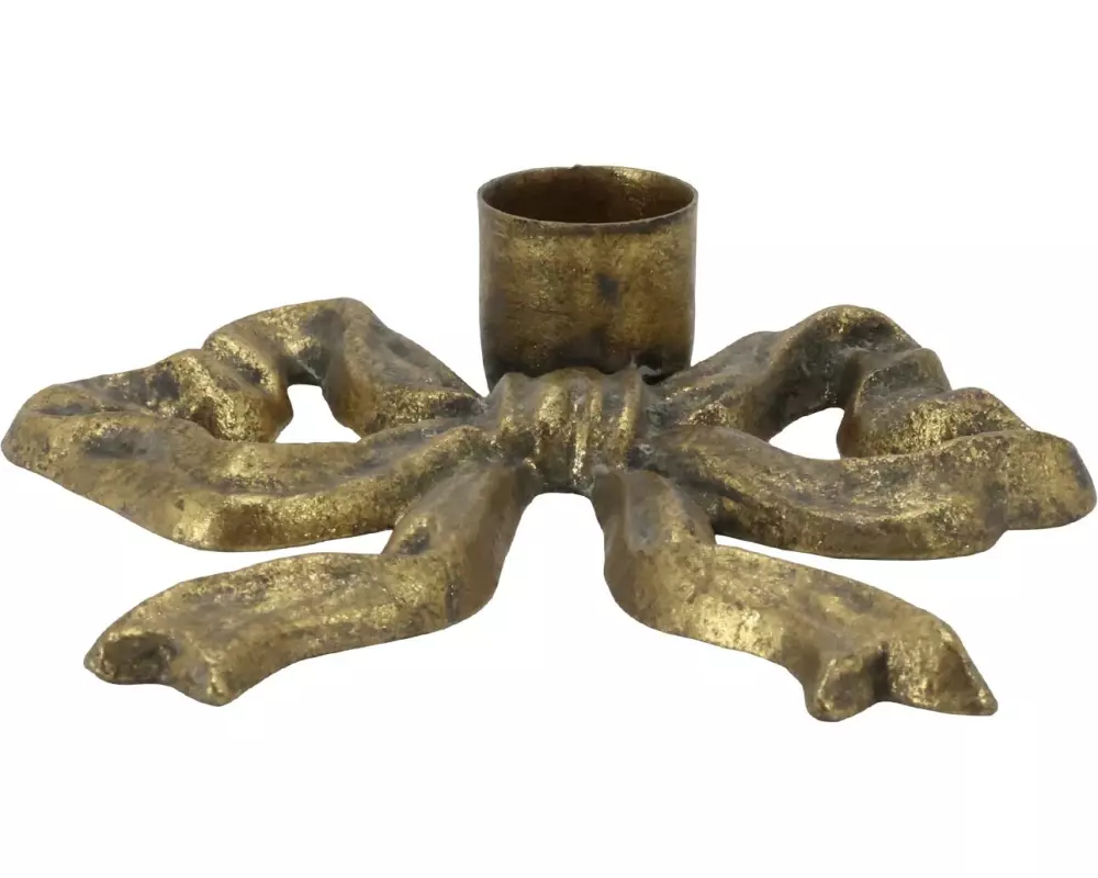 Chic Antique Kerzenständer Schleife 1 Stück, Bronze
