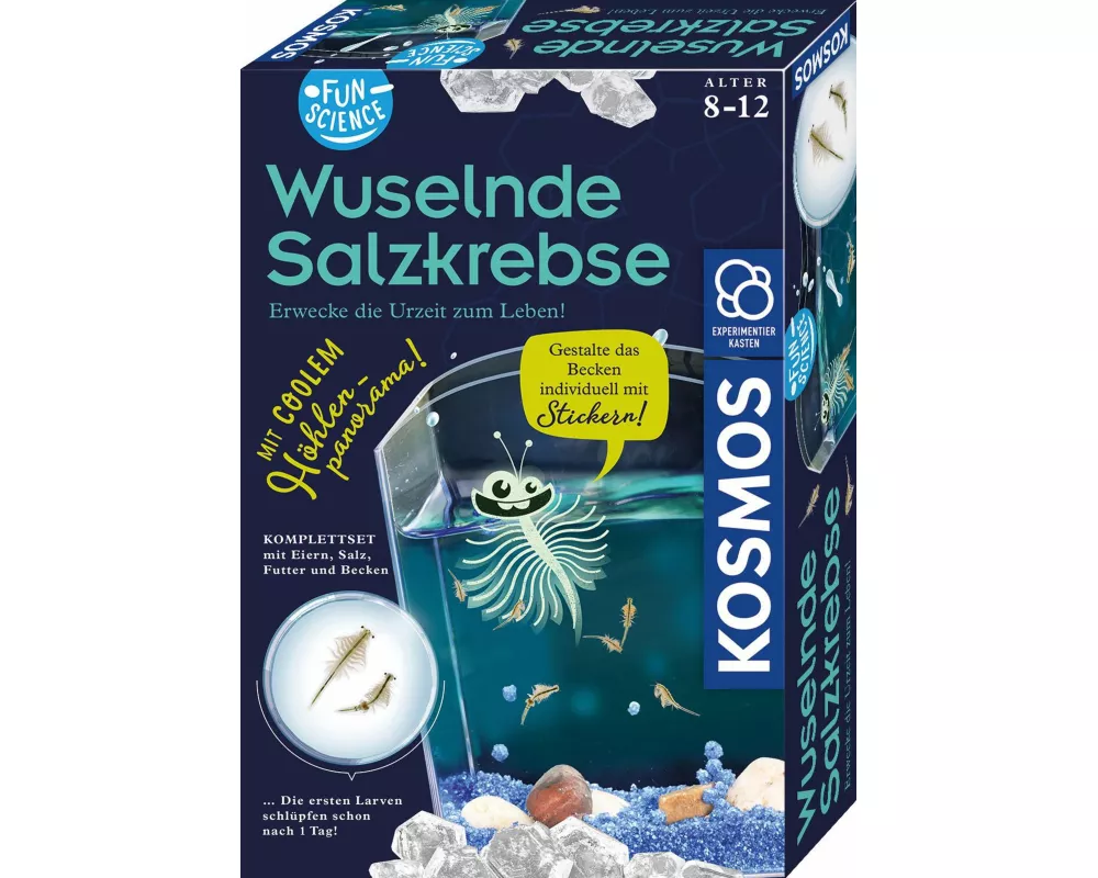 Fun Science Wuselnde Salzkrebse