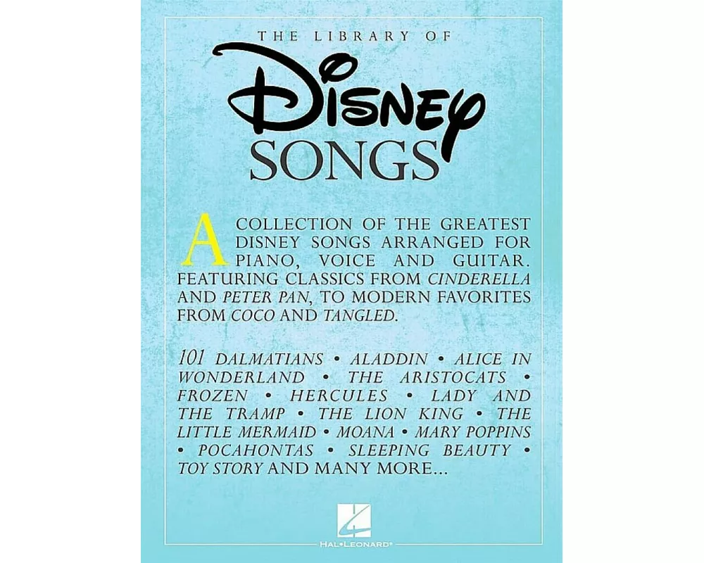 The Library of Disney Songs