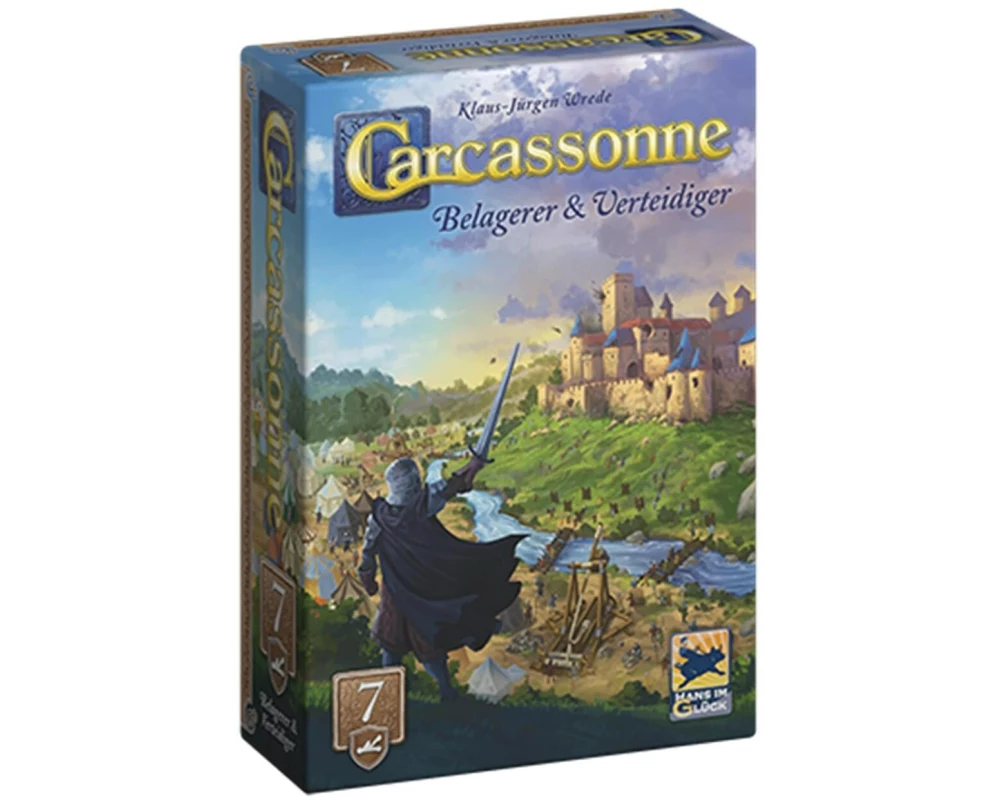 Hans im Glück Familienspiel Carcassonne Belagerer und Verteidiger (d)