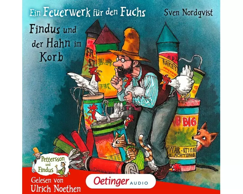 Ein Feuerwerk für den Fuchs/Findus und der Hahn im Korb