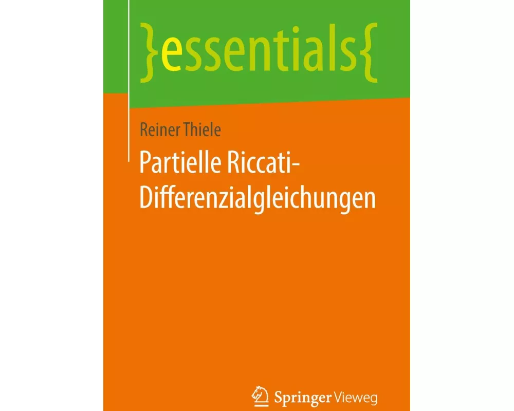 Partielle Riccati-Differenzialgleichungen