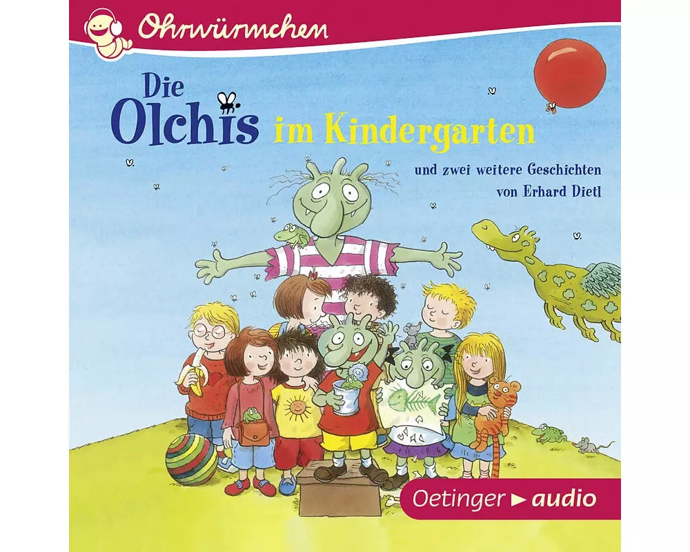 Die Olchis im Kindergarten und zwei weitere Geschichten