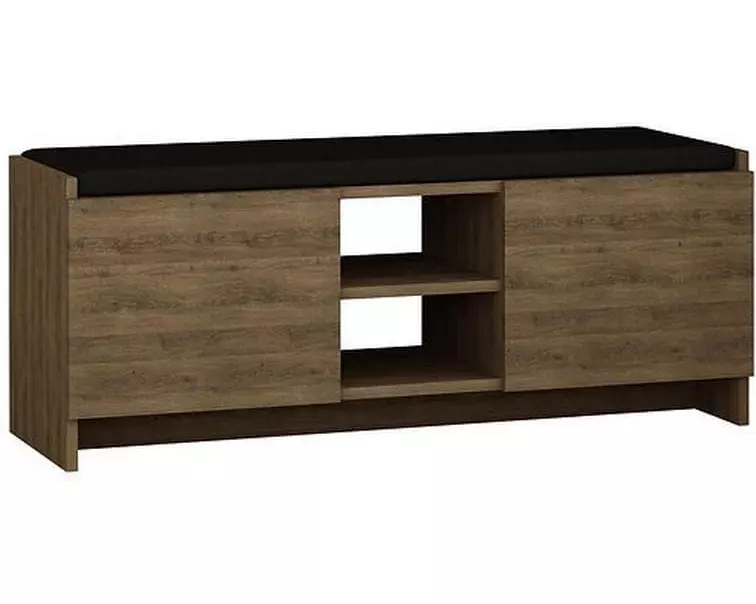 Woody Fashion Schuhschrank Zulla 110 x 43 x 37 cm, Braun