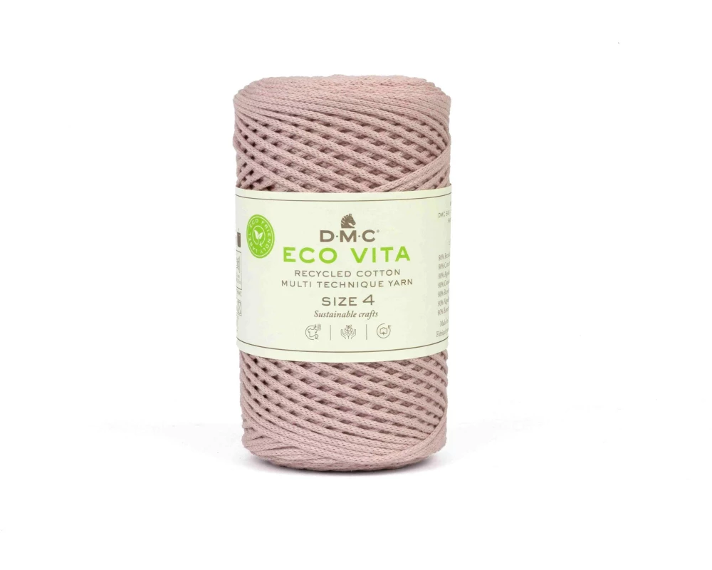 DMC Baumwollgarn Eco Vita 4 Hellrosa