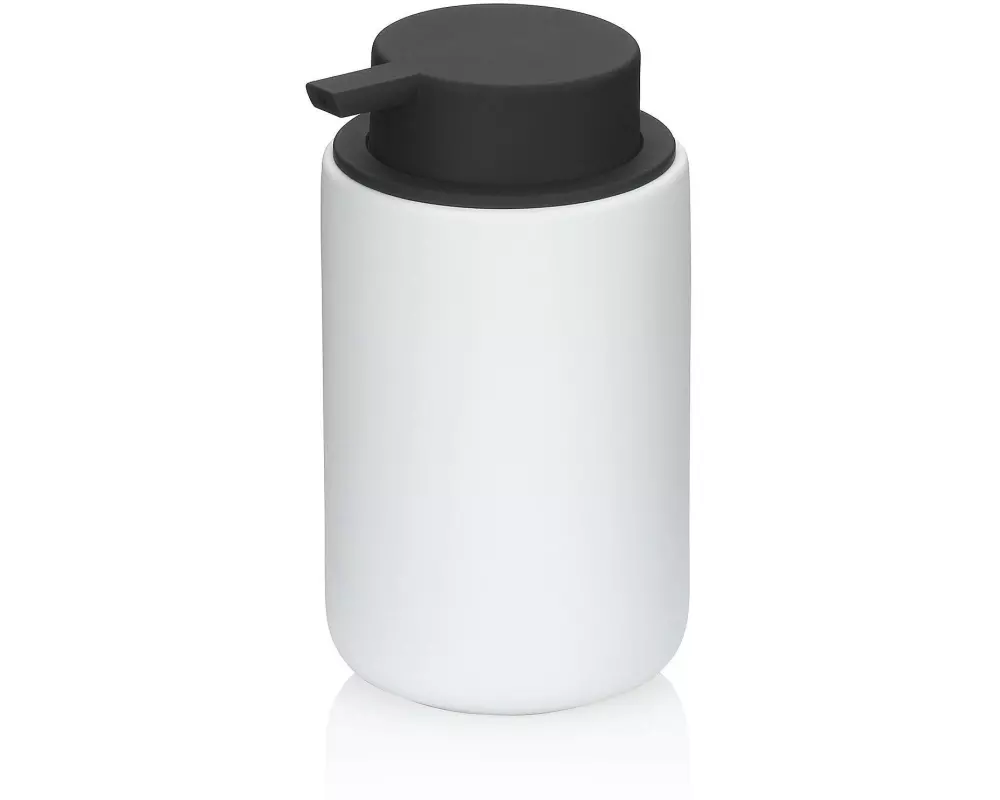 Kela Seifenspender Sana 300 ml, Schwarz/Weiss