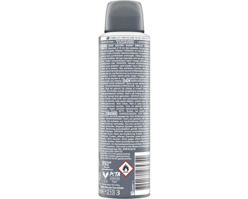 Dove Men Deo Advanced Invisible Dry Aerosol 150 ml 150 ml