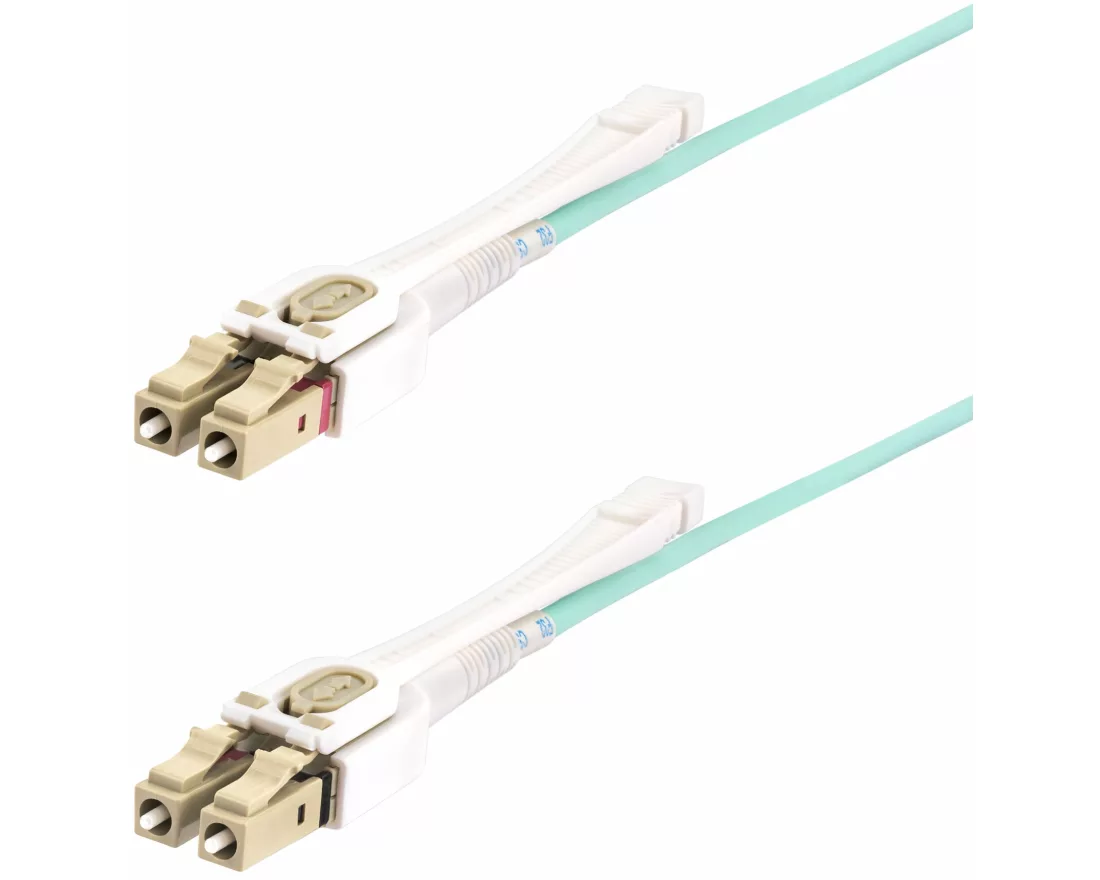 StarTech.com 450FBLCLC8PP InfiniBand/Glasfaserkabel 8 m LC LOMM Aqua-Farbe