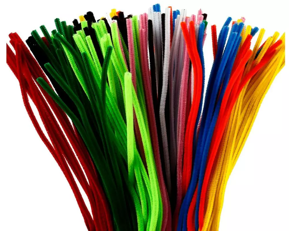 Creativ Company Pfeifenreiniger 45 cm 6 mm Sortierte Farben 200 Stück