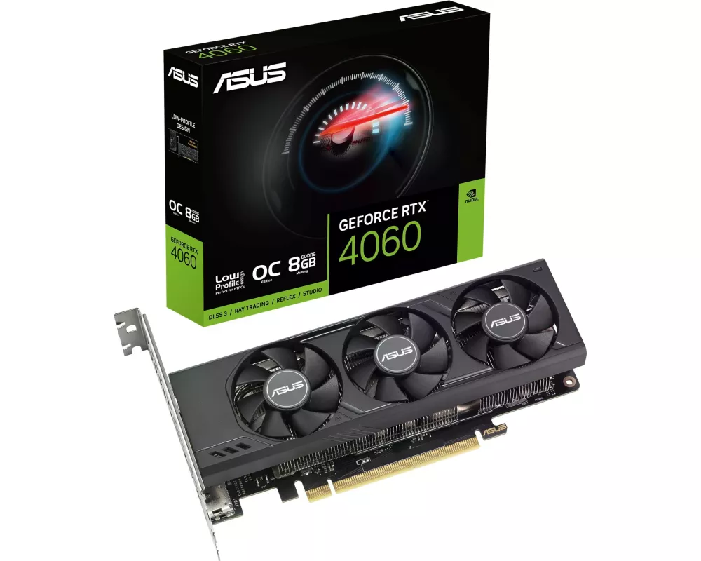 ASUS Grafikkarte GeForce RTX 4060 LP BRK OC Edition 8 GB