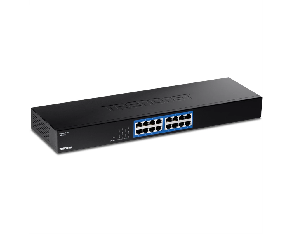 TRENDnet TEG-S17, 16-Port Gigabit Switch