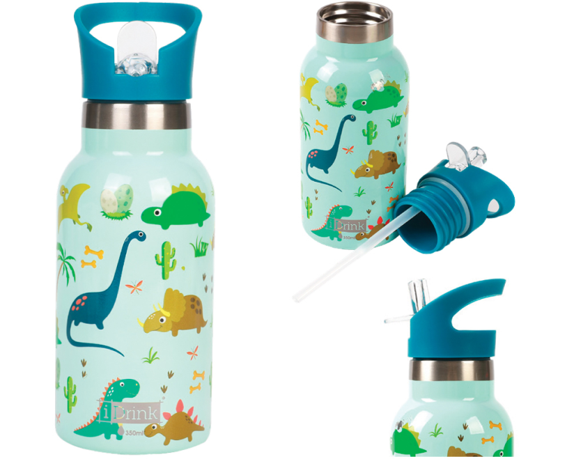 I-DRINK KIDS Trinkflasche 350ml ID0503 Dino