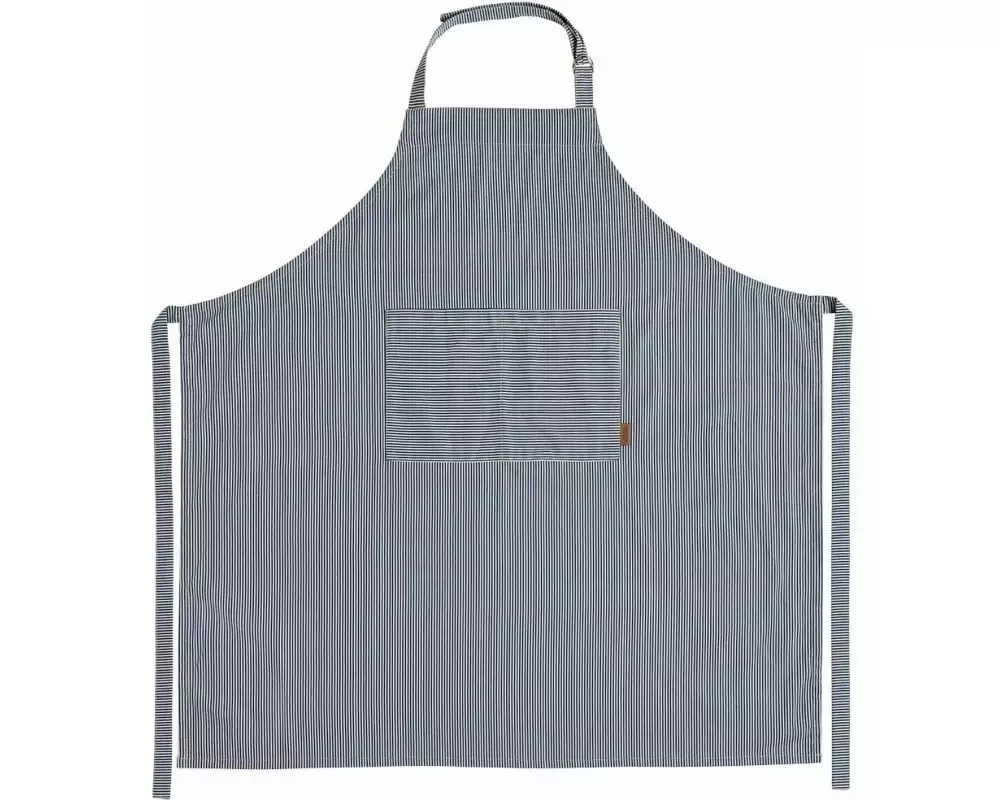 OYOY Kochschürze Striped Denim Blau