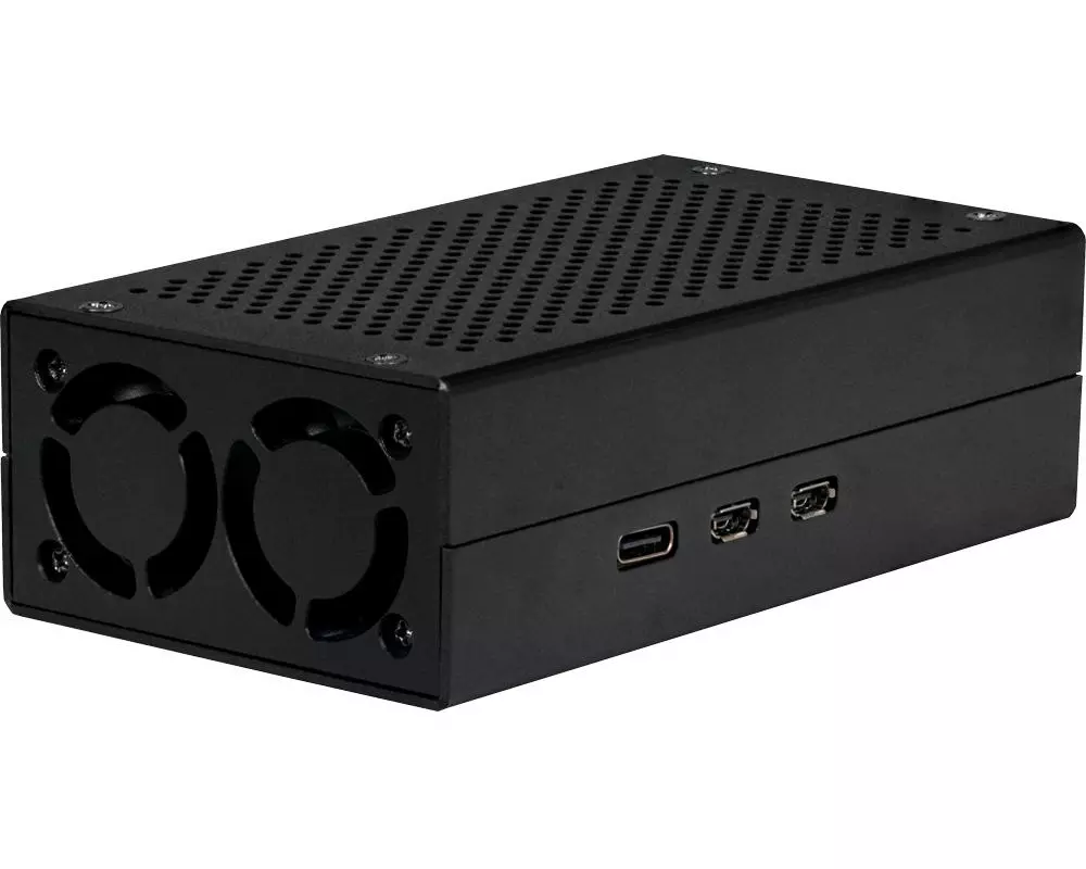 jOY-iT Gehäuse RB-AlucaseP5-M2 Aluminium