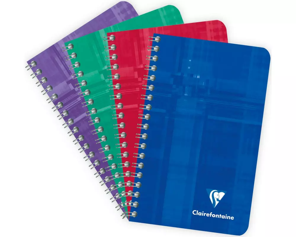 Clairefontaine Schulheft Matris, 50 Blatt, 7.5 x 12 cm, 4 mm kariert