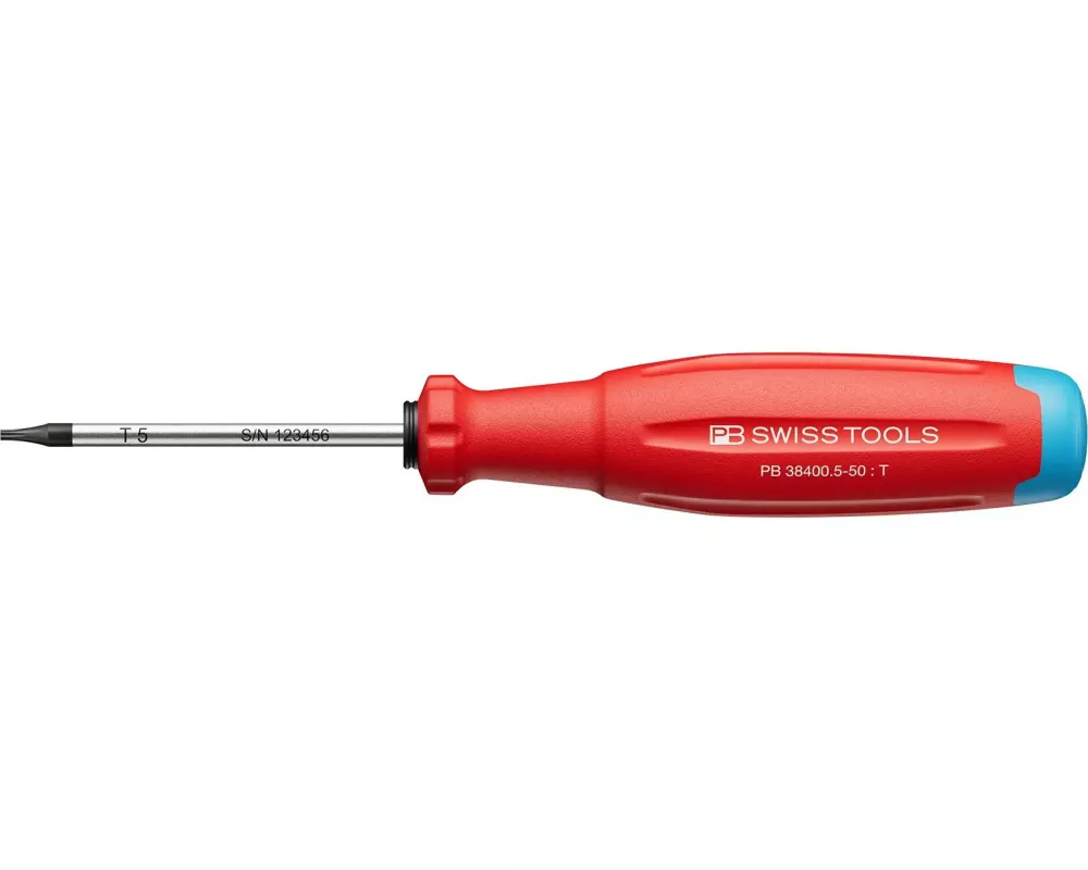 PB Swiss Tools Schraubenzieher PB 38400.5-50 SwissGrip Evo Torx