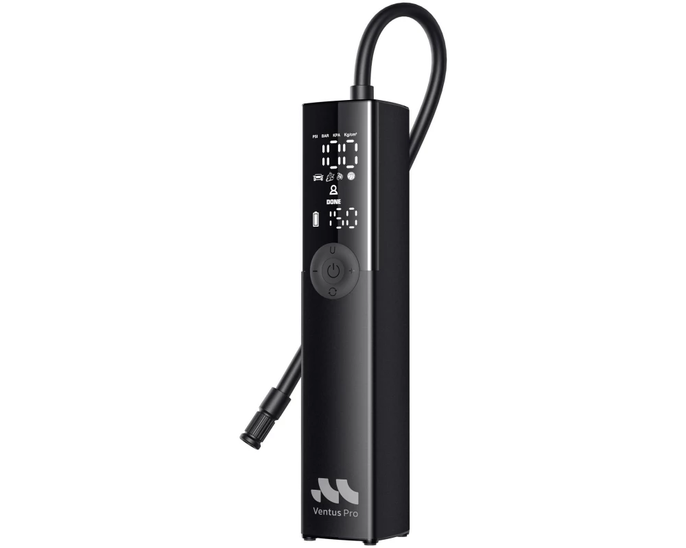 Woowind Smarte Luftpumpe Ventus Pro, 150 PSI, 4800 mAh