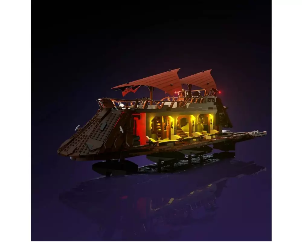 Light My Bricks LED-Licht-Set für LEGO® für 75397 SW – Jabbas Segelbarke