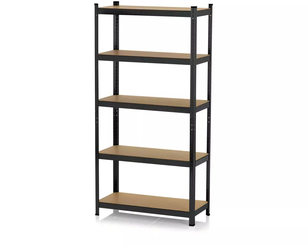 EASYmaxx Regal mit 5 Ablagen, 180 x 90 x 40 cm