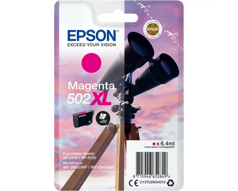 Epson Tinte C13T02W34010 XL Magenta