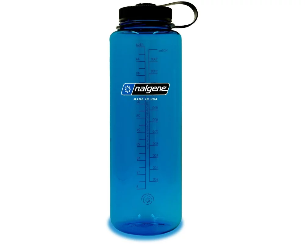 nalgene Trinkflasche Wide Mouth Sustain 1500 ml, Blau