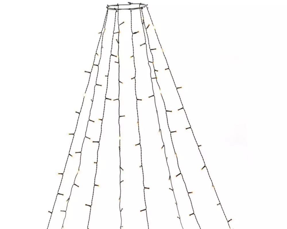 Konstsmide LED Baummantel mit Ring, 560 LED, 5.6 m, Outdoor