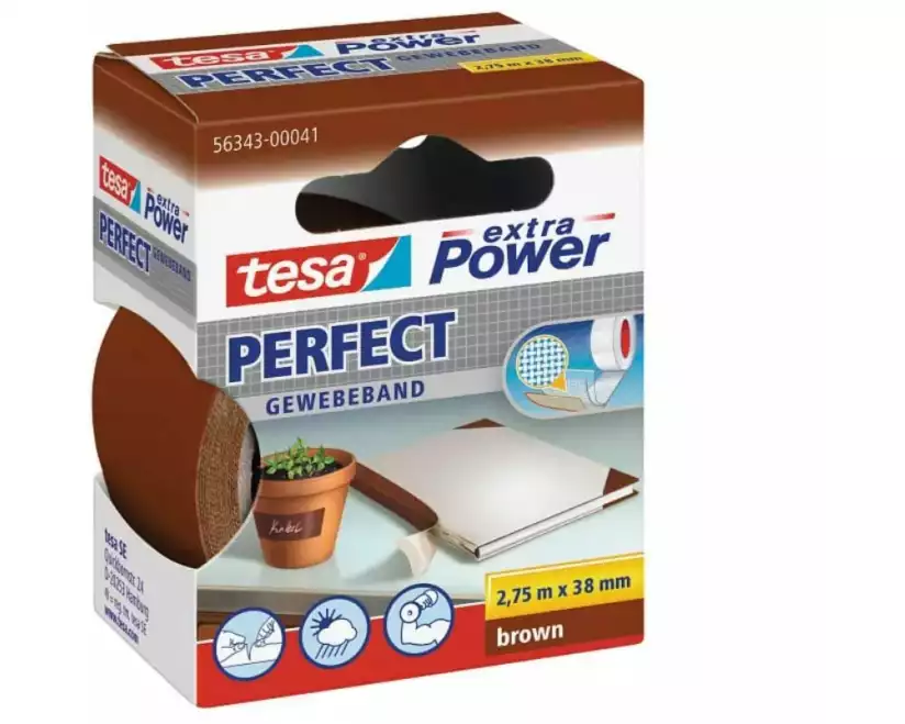 tesa Gewebeband Extra Power Perfect 2.75 m x 38 mm