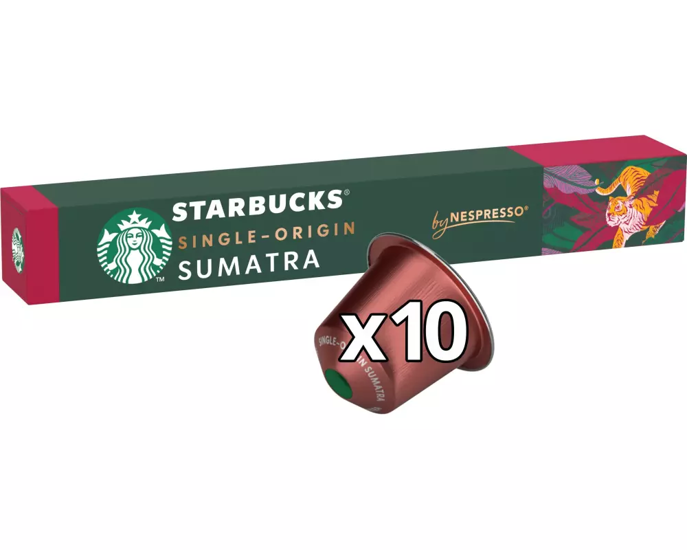 Starbucks Kaffeekapseln Sumatra Dark Roast 10 Stück