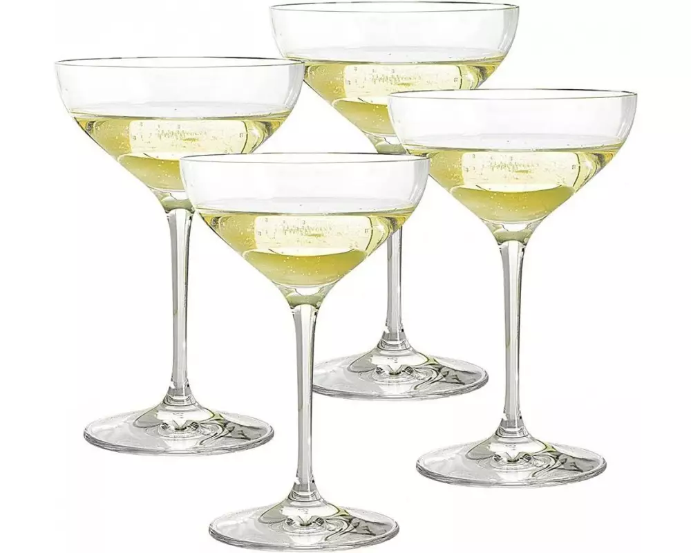 Spiegelau Champagnerglas 250 ml, 4 Stück, Transparent