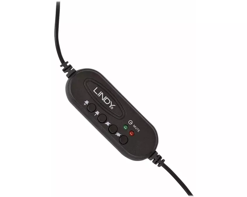 LINDY USB Stereo Headset with microphone