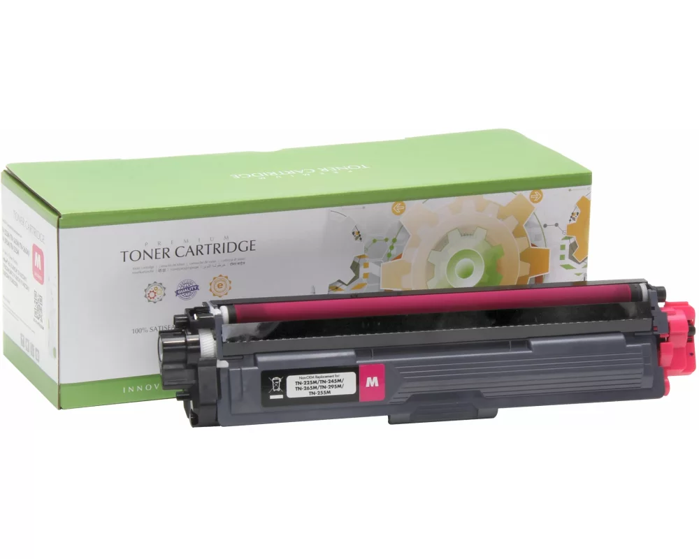 STATIC Toner cartridge compatible with Brother TN-221M/TN-225M/TN-245M magenta remanufactured 2.200 pages