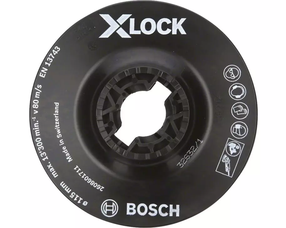 Bosch Professional Stützteller X-LOCK 115 mm weich