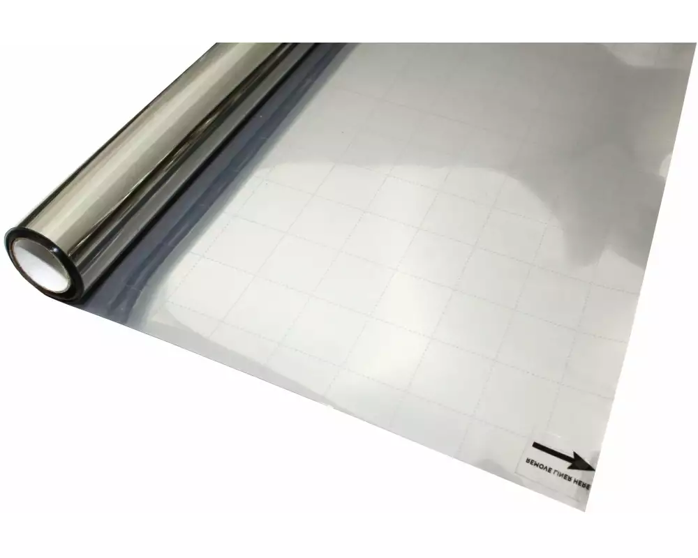 Gardinia Fensterfolie UV-Schutz 90 x 150 cm, Silber