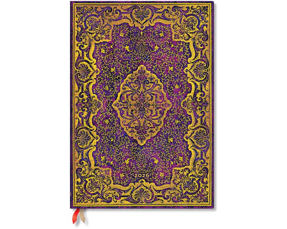 PAPERBLANKS Agenda Picaresque 2026 DD0659-7 1W/2S VER Grande HC DE 21x30cm