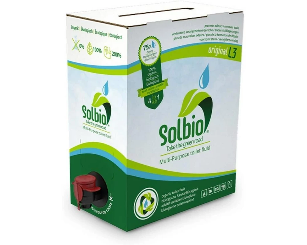 Solbio Toilettenflüssigkeit Original, 3 l