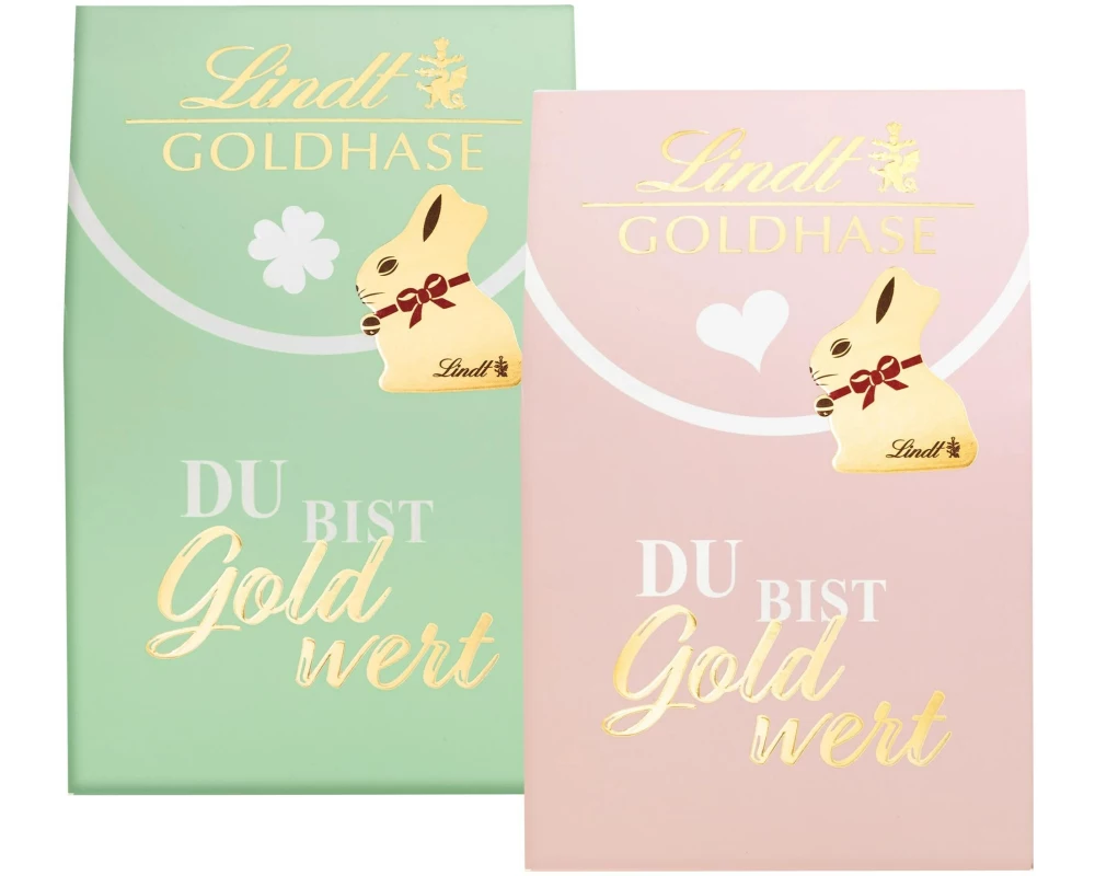 Lindt Schokohase Goldhase Milch Goldwert Edition 153 g