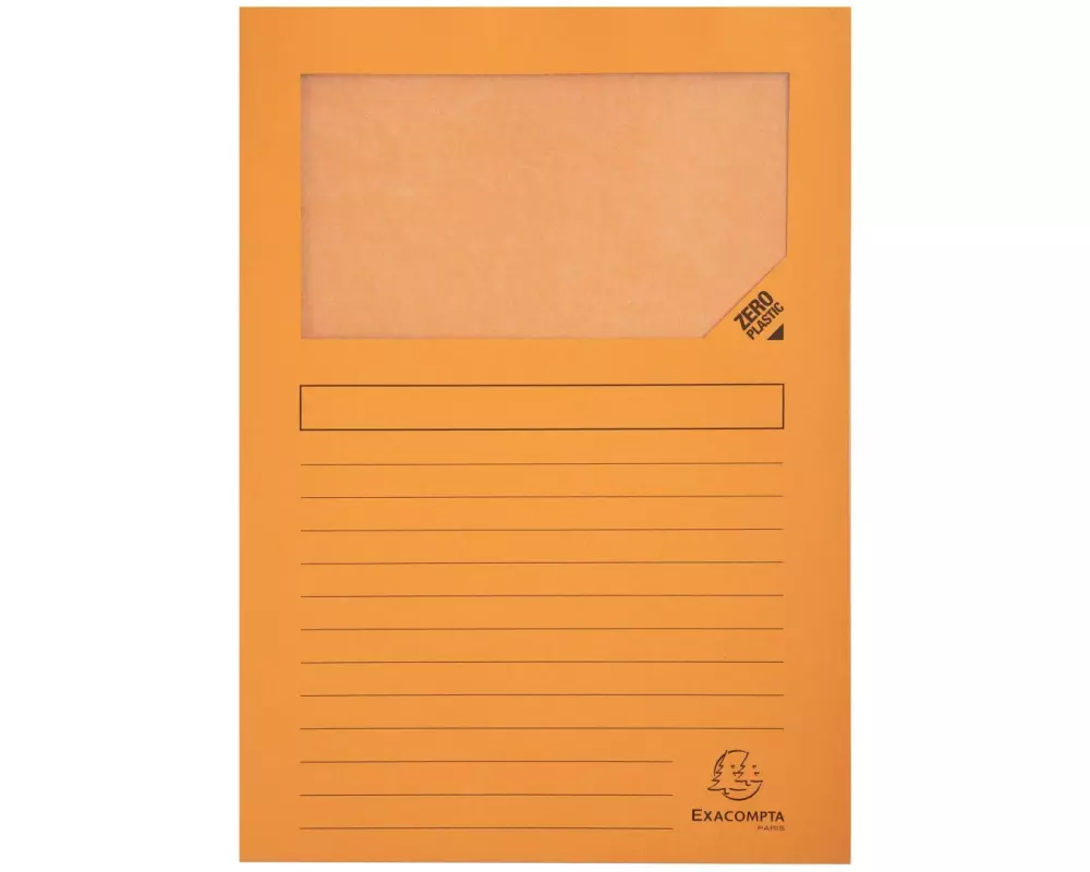 Exacompta Sichthülle Forever Orange, 100 Stück