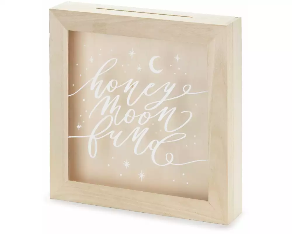 Partydeco Spardose Honeymoon Fund Hochzeit