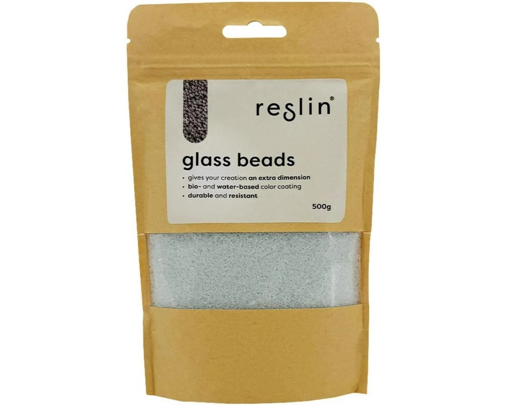 Reslin Glasperlen 500 g Weiss