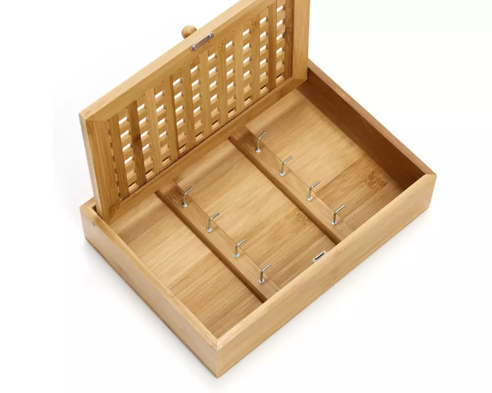 Zeller Present Schlüsselkasten Bamboo Braun