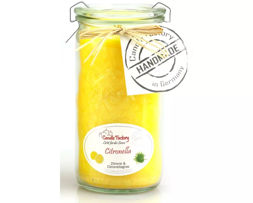 Candle Factory Duftkerze Citronella Mini Jumbo