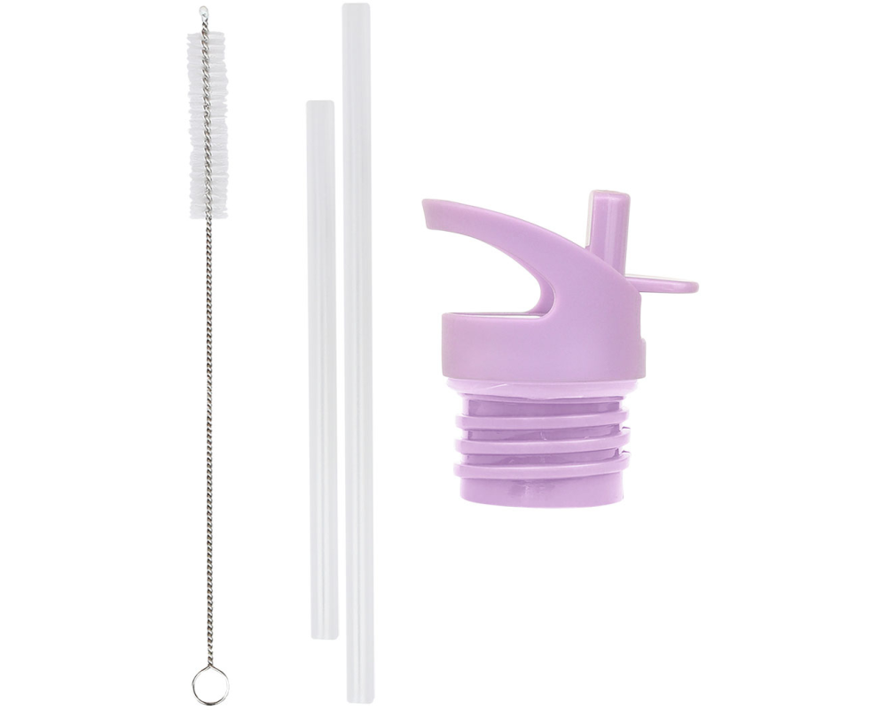 ALLC Set für Trinkflasche DBSSRE97 Deckel, Stohhalm, Bürste