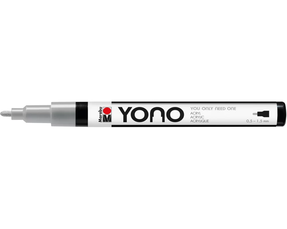 Marabu Acrylmarker YONO 0.5 - 1.5 mm Grau