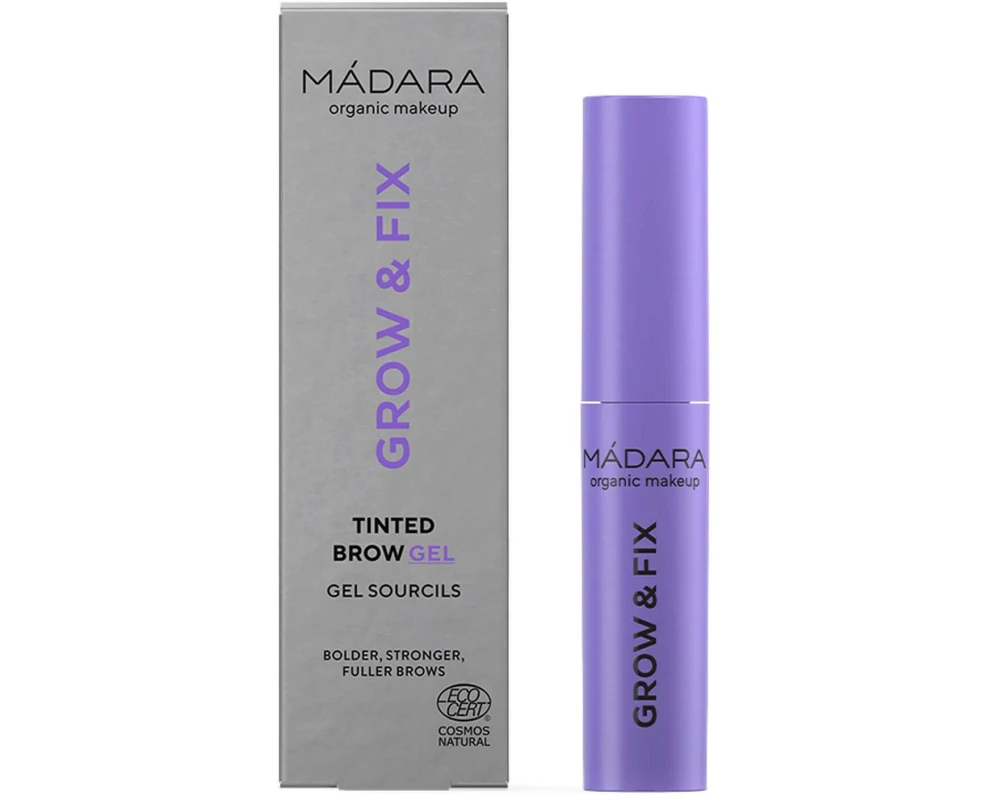 MÁDARA Grow & Fix Tinted Brow Gel 2 Smoky Blonde Warm Blonde