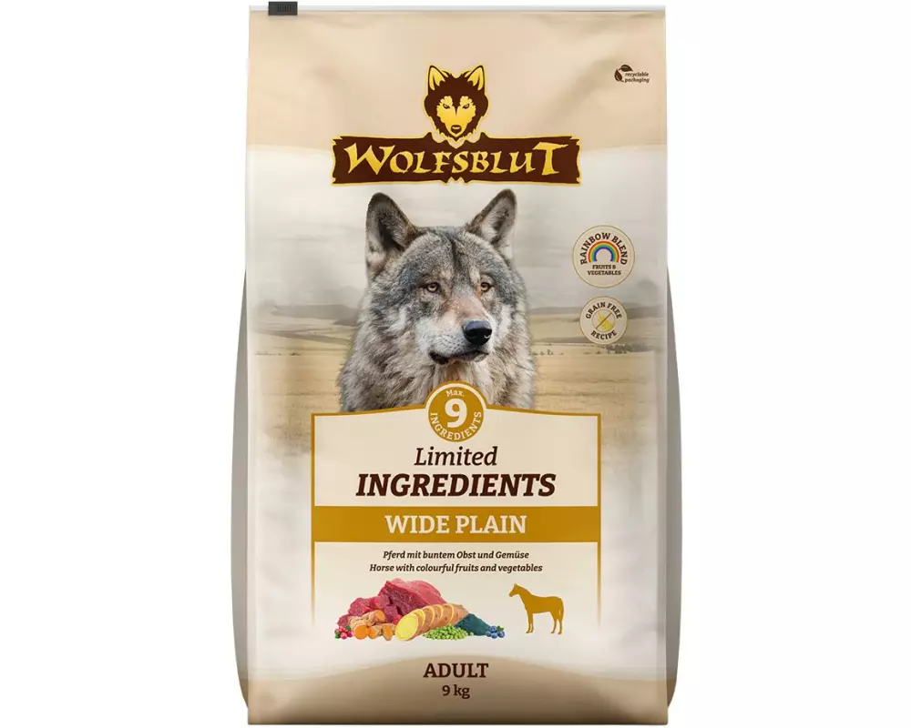 Wolfsblut Trockenfutter Adult Wide Plain 9 kg