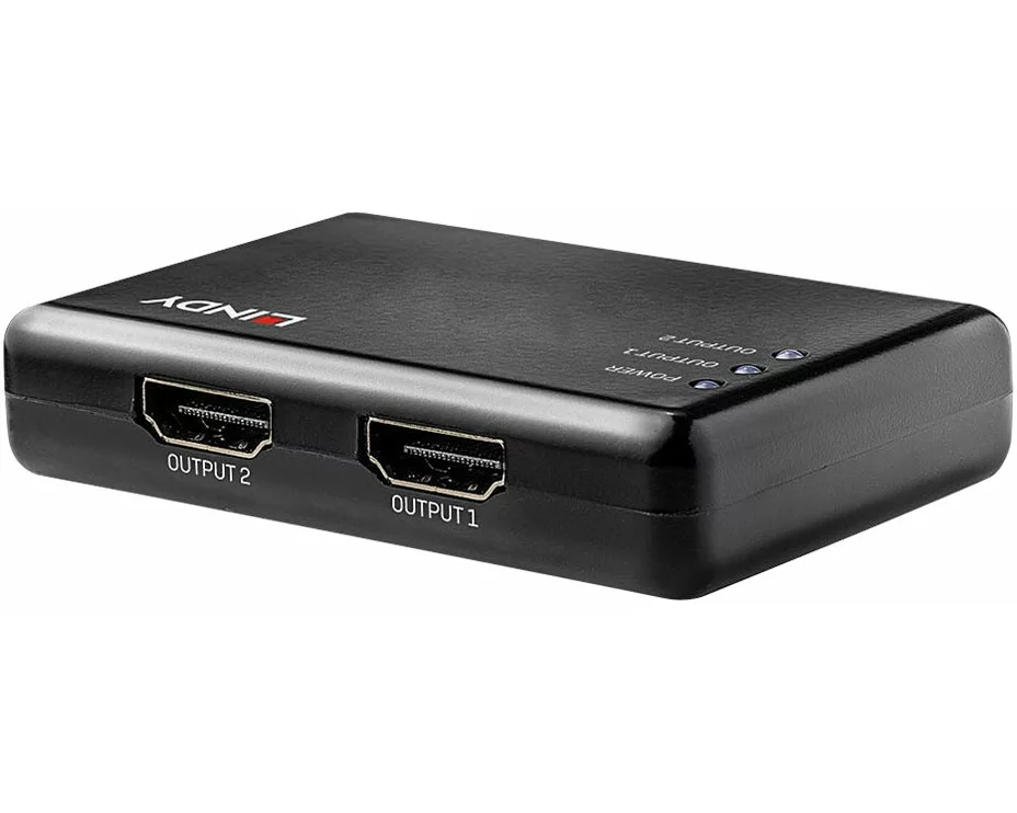 LINDY HDMI Splitter Compact 2 Port 10.2G